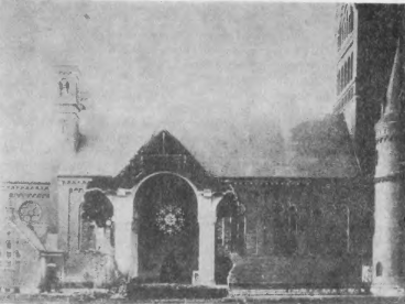 Zapadnięcie się ściany w kościele Matki Boskiej w 1909 r. - Dzieje Inowrocławia, 1978