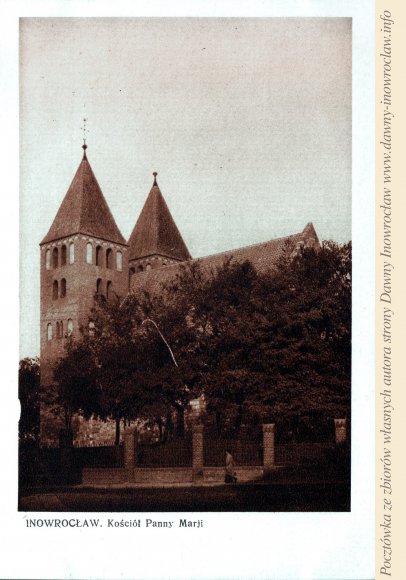 "RUINA" - 1911 rok - Nasza piękna "Ruina"
Inowrocław. Kościół Panny Marji.Wyd. "POLWID" Bydgoszcz, 20 stycznia 11.