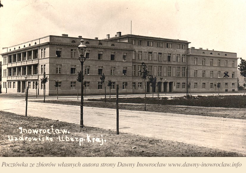 Uzdrowisko Ubezpieczalni Krajowej - 1931 rok - Inowrocław. Uzdrowisko Ubezpieczalni Krajowej
Pocztówka wysłana 14 września 1931 roku.