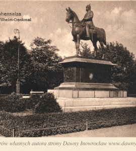 Pomnik cesarza Wilhelma I - Inowrocław. Pomnik cesarza Wilhelma I
Hohensalza. Kaiser Wilhelm-Denkmal.