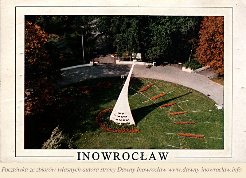 Zegar słoneczny - 20 czerwca 1995 roku - Uzdrowisko Inowrocław
Zegar słoneczny
fot. A. Rogowski
Na dofinansowanie lecznictwa uzdrowiskowego
Pocztówka wysłana 20 czerwca 1995 roku.
