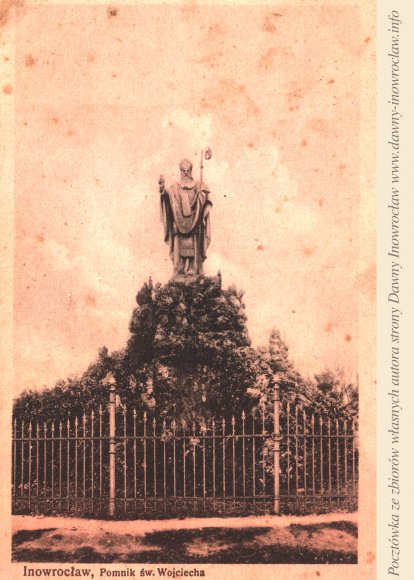 Pomnik św. Wojciecha - ok.1930 rok. - Pomnik św. Wojciecha
Ok. 1930 rok.