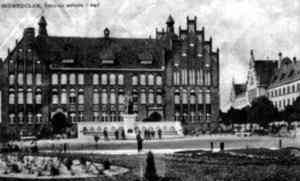Szkoła Wydziałowa, zdjęcie z ok. 1910-1914 r. 